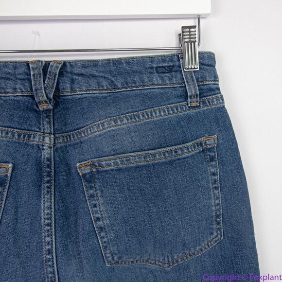 NEW VINEYARD VINES High Rise Kick Flare Jamie Jeans in Indigo, 28 - Picture 11 of 15